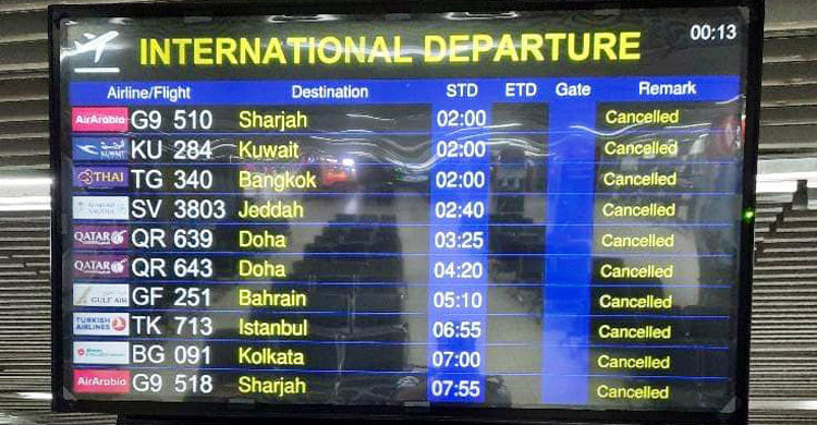 Flights to operate from Bangladesh to China right now 
